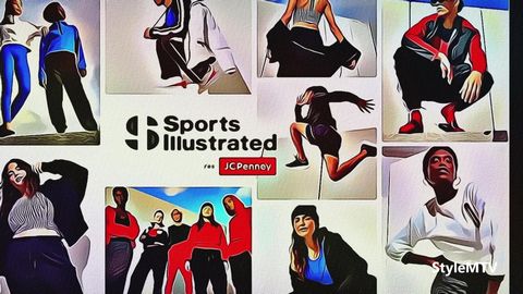 Sports Illustrated for JCPenney Collection Winter 2022 Art