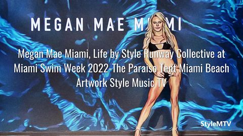 Megan Mae Miami at Miami Swim Week 2022 Paraiso Tent