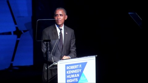 Honoree President Barack Obama Ripple of Hope Awards 2018