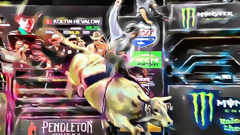 PBR Unleash The Beast's Monster Energy Buck Off at The Garden 2023 Round 1