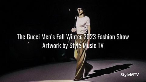 Gucci Men's Fall Winter 2023 Art Milan, Italy