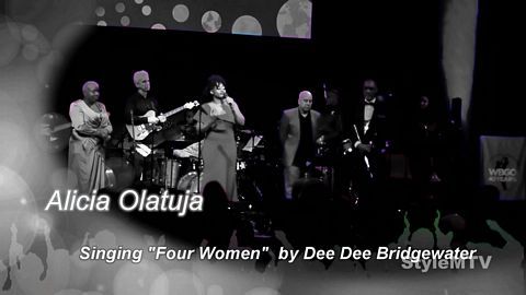 Alicia Olatuja Singing "Four Women"  WBGO Champions of Jazz