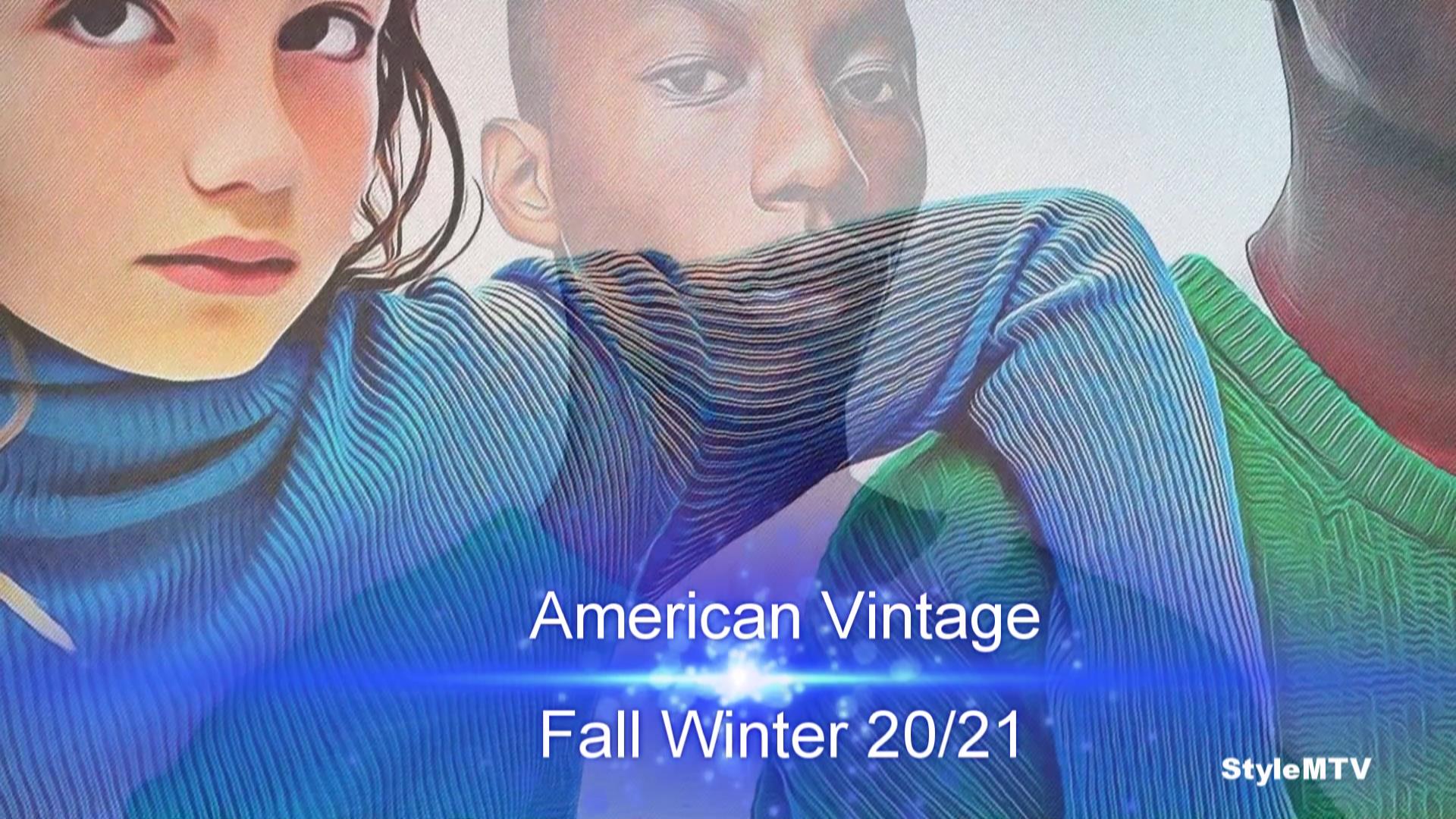 American Vintage Fall Winter 20-21 Art