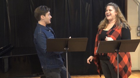 Bonnie Milligan and Justin Sargent performs "Fandango"
