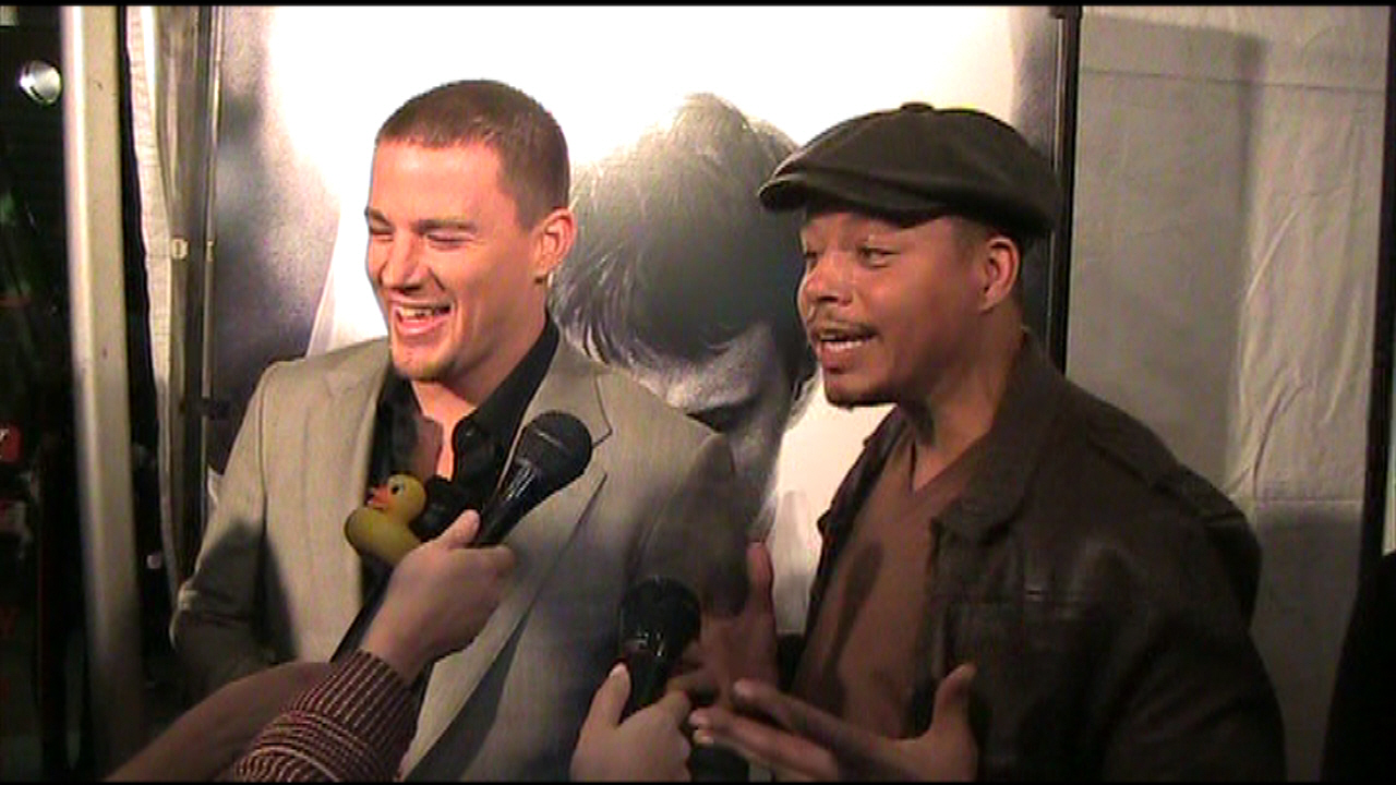 The Premiere of FIGHTING - Terrence Howard & Channing Tatum