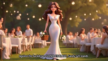 Diner en Blanc NYC 3D Musical Stories 2025
