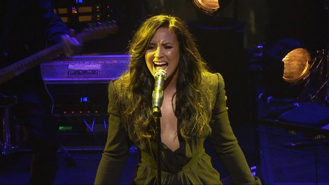 Demi Lovato  Performing Confident at Time 100 Gala 2017
