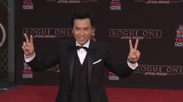 DONNIE YEN HAND PRINT CEREMONY