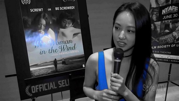 Wet Woman In the Wind Q&A Yuki Mamiya, actress & Akihiko Shiota, director