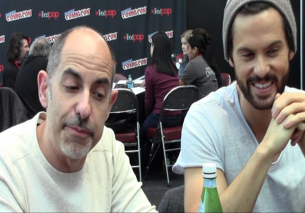 Creator David Goyer and Tom Riley - STARZ Da Vinci’s Demons